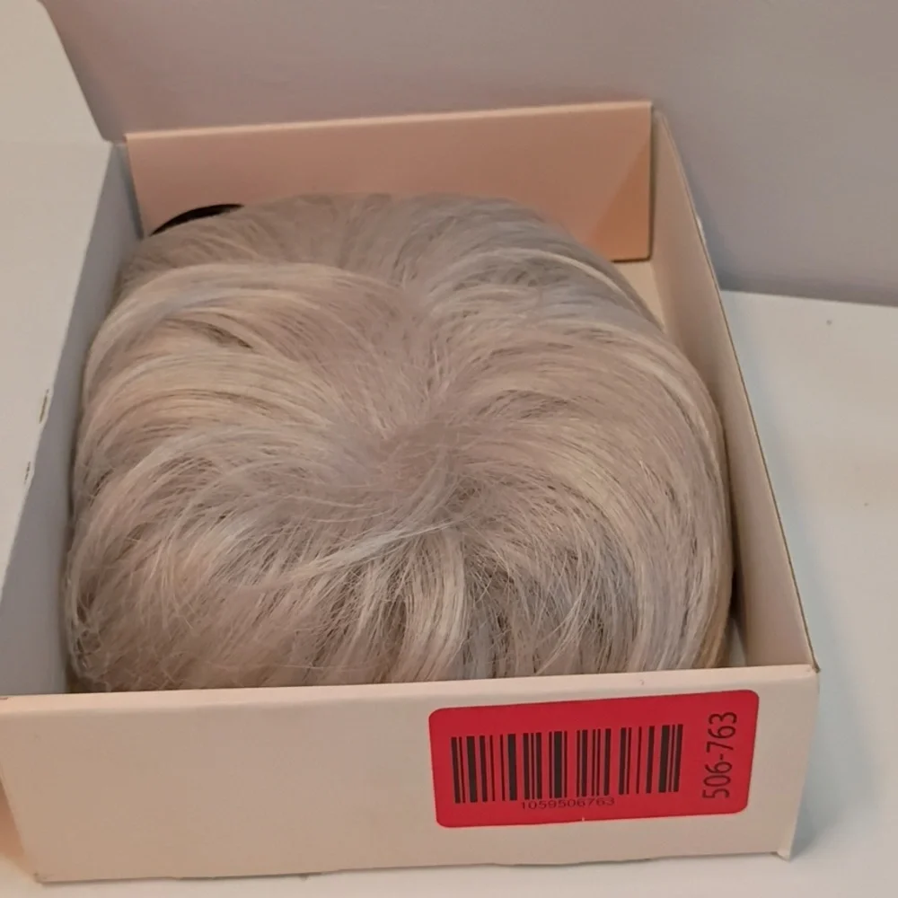 Hair Topper for‎ Women with Thinning Hair Loss Lightweight Silver White